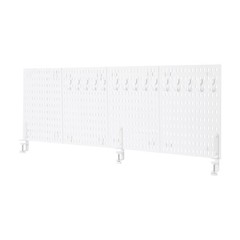 4* 46.5*15.7in Desk Partition Panel Desk Partition Pegboard Desk Privacy Panels