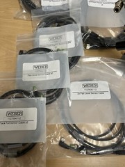 Weber Pneumatic Automatic Feed Screwdriving Bundle Lot – Cables, Sensors, etc.