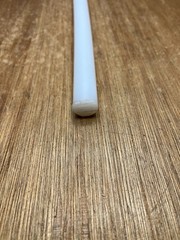 3/4″ X 12″ White UHMW-PE Polyethylene Plastic Round Rod Stock .750″ USA