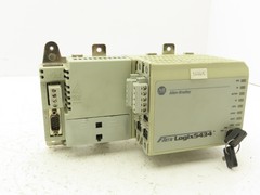 Allen Bradley 1794-L34 A Flex Logix 5434 Processor Unit 24VDC F/W REV 8.12
