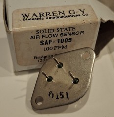 Air Flow Sensor Solid State SAF-1005 100FPM Warren For ENR Topaz Dimmer Racks