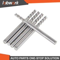 Labwork End Mill Carbide 3/32 In Diameter 4 Flute 1-1/2 In Overall Length 5 Pack