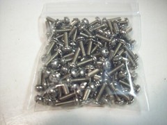 Qty 100 #6-32 x 1/2″ SUS304 Stainless Steel with Tooth Lockwasher Philips Screws