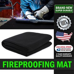 New Welding Blanket Fireproof Mat Heat Resistant Material Flame Retardant Fabric