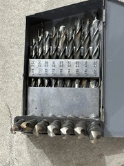 HUOT Drill INDEX Partial SET of DRILL BITS 1/16” to 1/2”
