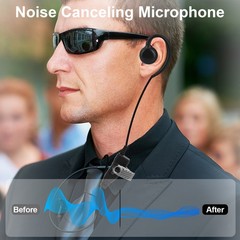 PTT Mic Swivel Earpiece for Motorola Radio Walkie Talkies CP200 CLS1410 CLS1110