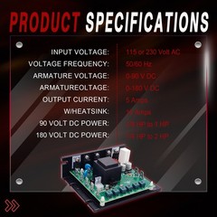 For Minarik MM23001C DC Motor Variable Speed Control Module 115/230V 50/60Hz