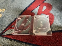 1 Top Quality Super Clear 27mm 5 Disc DVD Cases,Booklet Clips DB27-5C FREE SHIP