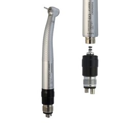 COXO Dental E Generator LED Handpiece High Speed Self Power Turbine 2/4 Hole NSK
