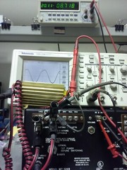 Power Amplifier 30Hz-20kHz 125Wt 75V 68dB max gain Low impedance 4 magnet drive