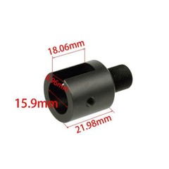Ruger 1022 10-22 Muzzle Brake Adapter 1/2-28 & 5/8-24 Thread Combo TPI .223 .308