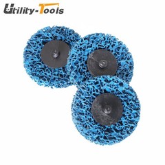 25 Pack 3″ Quick Change Easy Strip and Clean Discs Fit For Paint Rust Blue