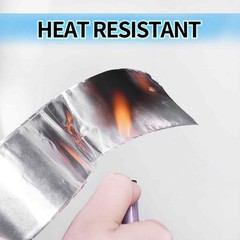 Aluminium Foil Tape Rolls 30/50mm x 5/10/20m Heat Insulation Self Adhesive Duct