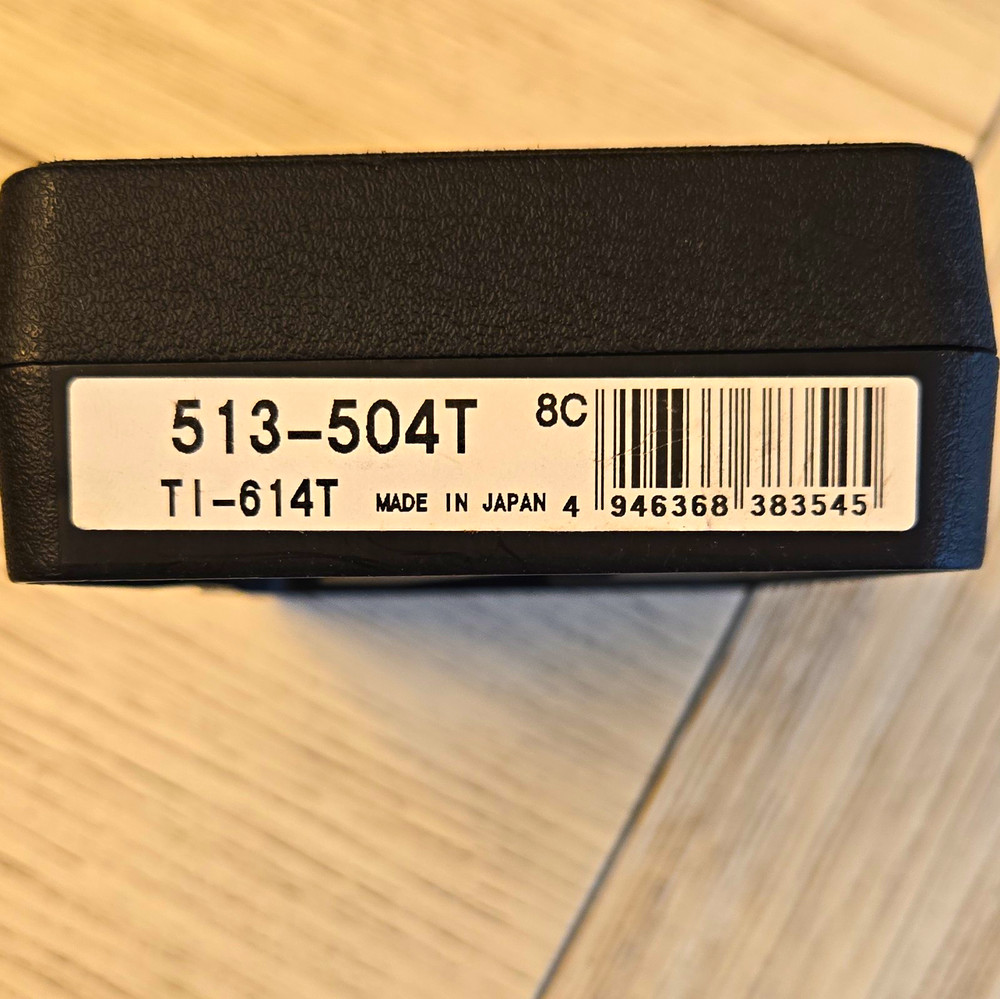 Mitutoyo Dial Test Indicator 513-504T Comparator Set with Case