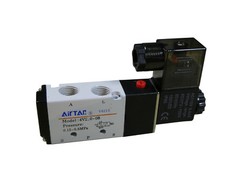 4V210-08 5 Way 2 Pos Pneumatic Solenoid Valve 110V 12V 24V AC DC Double Acting