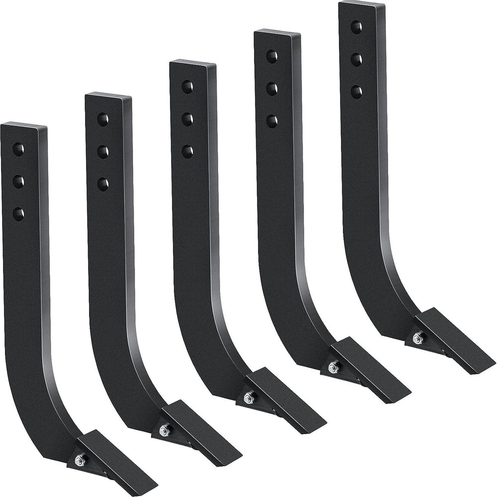 5 Pack 16” Box Blade Shank Scarifier Shanks Teeth 3 Holes Box Scraper Shank