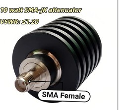 🔥NEW 10W RF Coaxial Attenuator SMA Male to Female Jack DC to 3GHz 50 ohm 6DB