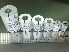 1/2″ X 1/2″ 12.7MM Large Heavy Duty Flexible Motor Shaft Clamp Coupler Coupling