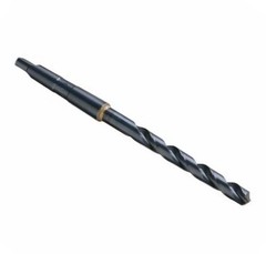 CHICAGO-LATROBE 53139 Black Oxide 39/64 Drill Bit #2 Morse Taper Shank HSS