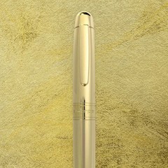 Sherpa Pen Classic Contemporary Gold Slick Pen/Sharpie Marker Cover