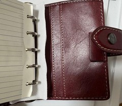 NEW Filofax Malden Mini 5-Ring Personal Organizer Burgundy Authentic
