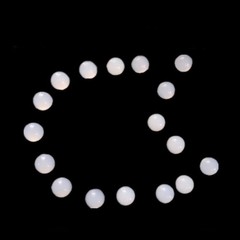 White Solid Silicone Rubber Half Ball Mold Stripping Hemisphere High Temperature