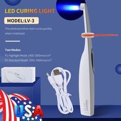 Dental Cordless Led Curing Light 3 Second iLED Cure Lamp Woodpecker DTE Style