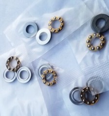 US Stock 10pcs F5-10M Axial Ball Thrust Bearing 3-Parts 5mm x 10mm x 4mm