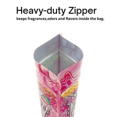 4×5” Mylar Bags Resealable Stand Up Pouches Odor Proof Storage Multi-Purpose