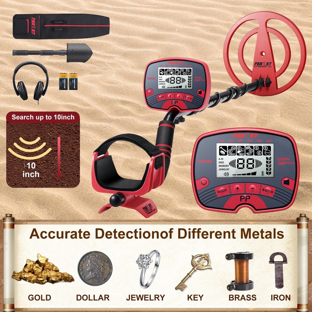 PANCKY Metal Detectors for Adults Waterproof – PK0075-Used