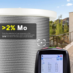 500FT 1/8″ T316 Stainless Steel Cable, Wire Rope Aircraft Cable for Deck Cable R