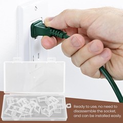 24Pcs Loose Outlet Plug Fix,Snug Plugs for Loose Outlets,Transparent Wall Soc…