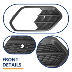 Passenger Right Side Bumper Insert Fog Light Lamp Cover Bezel Ford Escape 2017-2
