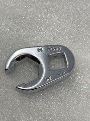 14mm SK Tools Flare Nut Crowfoot Wrench, 3/8” Drive, 6 Point, USA Made, 42314