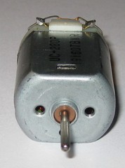 UC-280P 12VDC Electric Motor – Knurled Shaft – Filter Capacitor – Car DC Motor