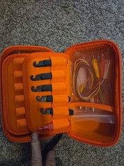 Supco Tradefox Jumper King model TFXJK, orange and black with case, never used!