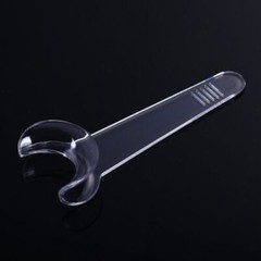 4Pcs Dental Intraoral Cheek Lip Retractor T-Shape Mouth Opener Clear S/L Size