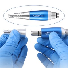 Dental 4:1 Hygiene Prophy Handpiece 4Holes Air Motor Nose Cone 360°Swivel AZDENT