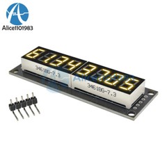 Digital 0.36″ inch 7-Segment 8-Digit LED Display 74HC595 Tube Module 5 Colors