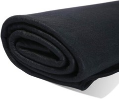 Large 4′ x 6′ x 3mm Welding Blanket Plumbing Shield Heat Slag Carbon Fiber Cloth