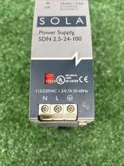 Sola SDN 2.5-24-100 Power Supply 115/230VAC 24VDC 2.5A