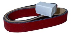 1 x 30 Belt Pack – 6 Grit Belts and Leather Honing Belt with Compound