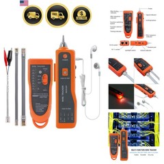 Wire Tester RJ45 RJ11 Cable Tracker Line Finder Multifunction Wire Tracker Et…