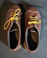 Dr Martens Air Wair P0313 Industrial Steel Toe Work Shoes Brown Leather Size M9