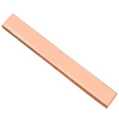 1/8″ × 0.4″ × 8″ Copper Flat Bar, 99.9% Copper Bar Stock, 9Ga Pure Copper Str…