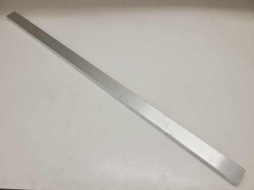 6063 Aluminum Tube 1″ x 2″ Rectangle, 1/8″ Walls, 36″ long, T52, Hollow