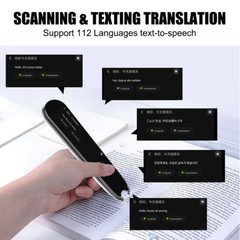 AI-Powered 112 Language Translation Pen|0.5s Instant Scan|Offline/WiFi Dual Mode