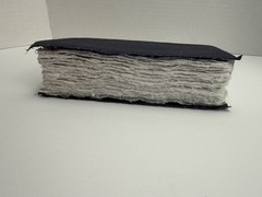 Lamali Paris TopDrawer Medium Notebook Journal Cotton Sewn Bound Indigo Handmade