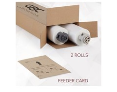 GBC Thermal Laminating Film Rolls Ultima 65 EZLoad Nap I 1.5 mil 27″x 500 2-Pack