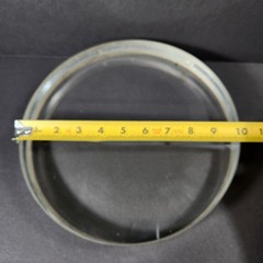 Lapmaster Fused Quartz Optical Flat: 10″ Dual Sided Surface SN43